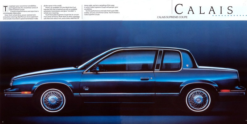 1987 Oldsmobile Mid-Size Brochure Page 1